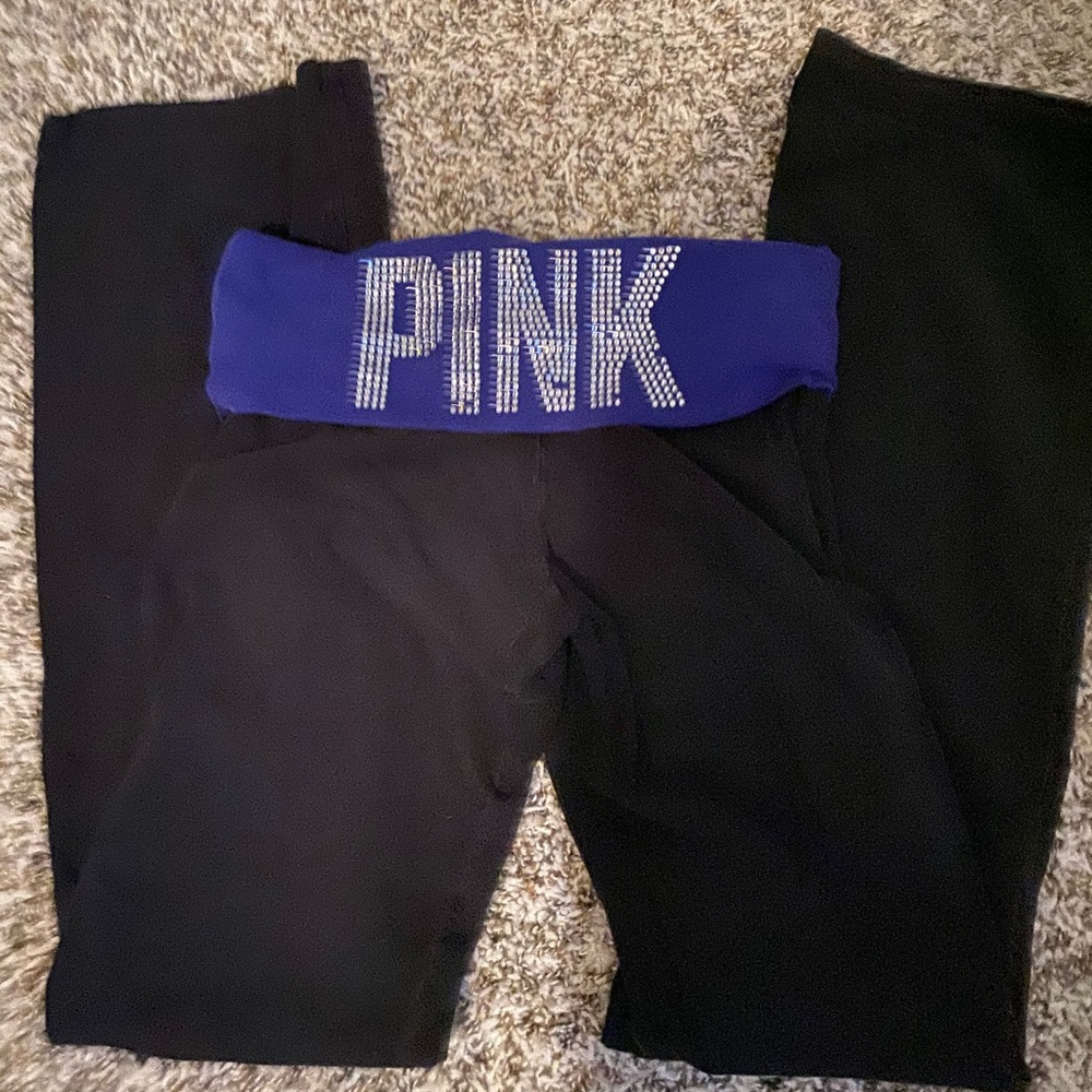 PINK bootcut yoga pants